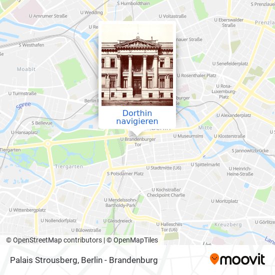 Palais Strousberg Karte