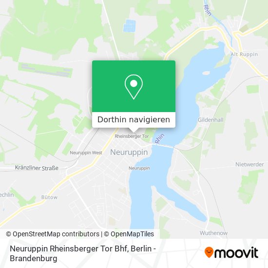 Neuruppin Rheinsberger Tor Bhf Karte
