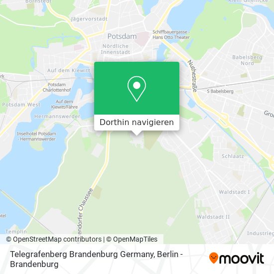 Telegrafenberg Brandenburg Germany Karte