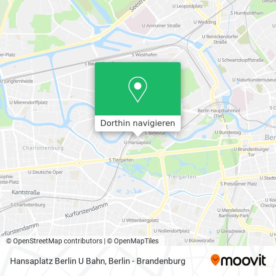 Hansaplatz Berlin U Bahn Karte