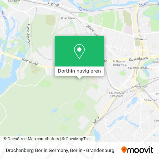 Drachenberg Berlin Germany Karte