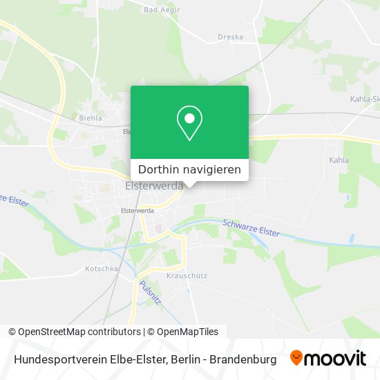 Hundesportverein Elbe-Elster Karte