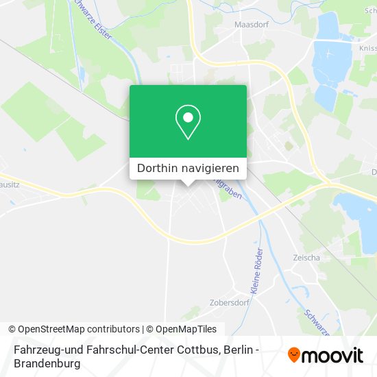 Fahrzeug-und Fahrschul-Center Cottbus Karte