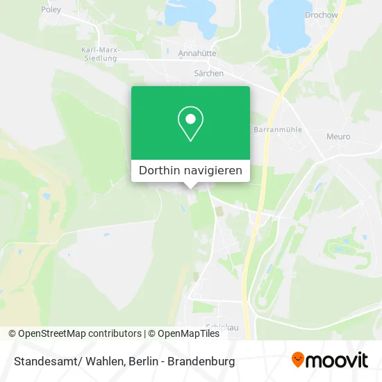 Standesamt/ Wahlen Karte