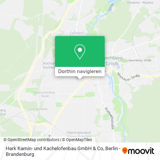 Hark Kamin- und Kachelofenbau GmbH & Co Karte
