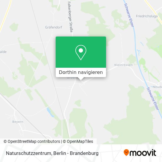 Naturschutzzentrum Karte