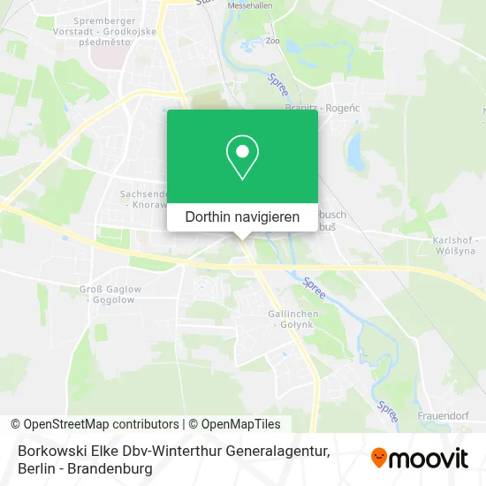 Borkowski Elke Dbv-Winterthur Generalagentur Karte