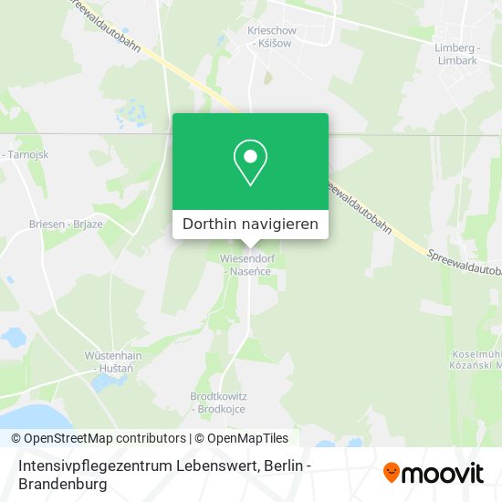 Intensivpflegezentrum Lebenswert Karte