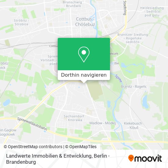 Landwerte Immobilien & Entwicklung Karte