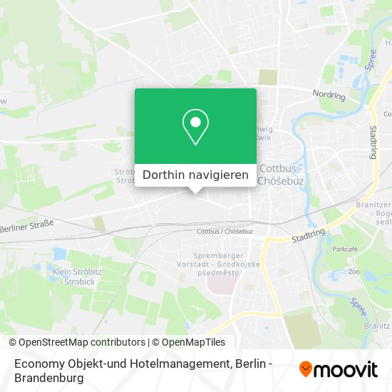 Economy Objekt-und Hotelmanagement Karte