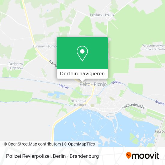 Polizei Revierpolizei Karte
