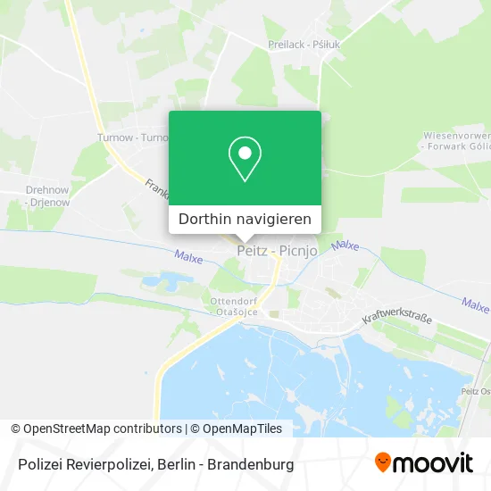 Polizei Revierpolizei Karte