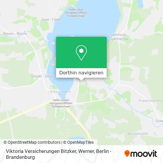 Viktoria Versicherungen Bitzker, Werner Karte