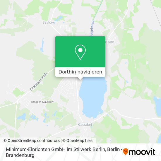 Minimum-Einrichten GmbH im Stilwerk Berlin Karte