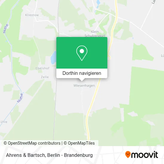 Ahrens & Bartsch Karte