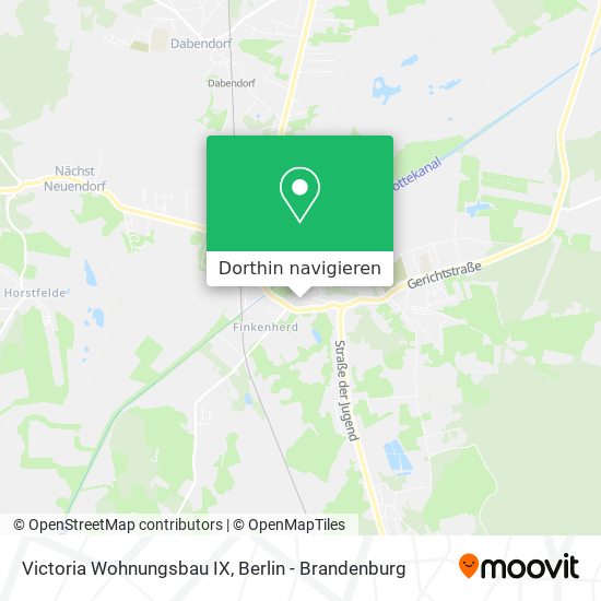 Victoria Wohnungsbau IX Karte