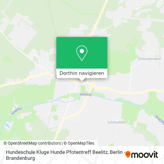 Hundeschule Kluge Hunde Pfotentreff Beelitz Karte