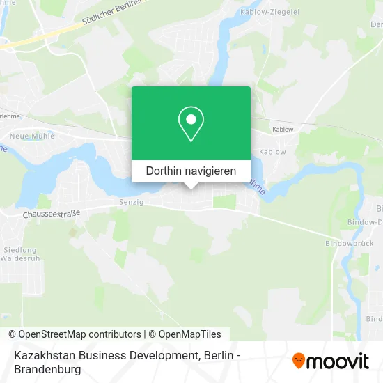 Kazakhstan Business Development Karte