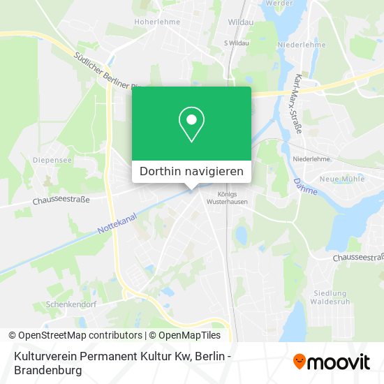 Kulturverein Permanent Kultur Kw Karte