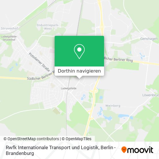 Rwfk Internationale Transport und Logistik Karte