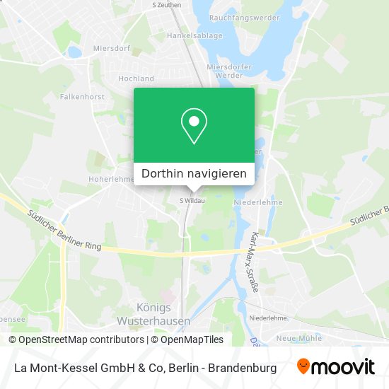 La Mont-Kessel GmbH & Co Karte