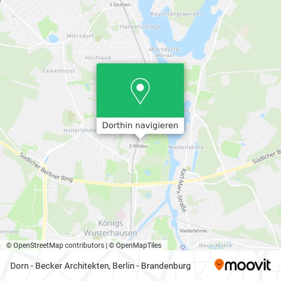 Dorn - Becker Architekten Karte