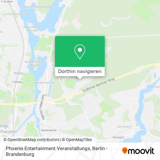 Phoenix Entertainment Veranstaltungs Karte