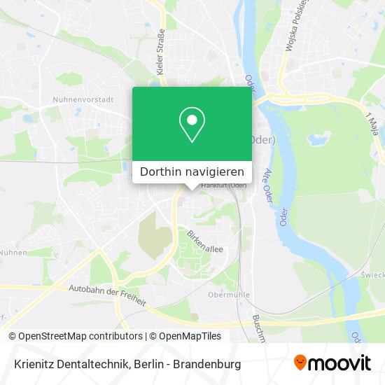 Krienitz Dentaltechnik Karte