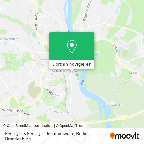 Fenniger & Fenniger Rechtsanwälte Karte