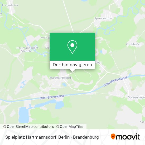 Spielplatz Hartmannsdorf Karte