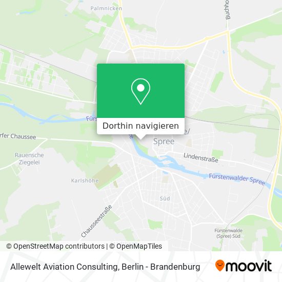 Allewelt Aviation Consulting Karte