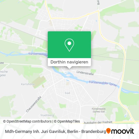 Mdh-Germany Inh. Juri Gavriliuk Karte