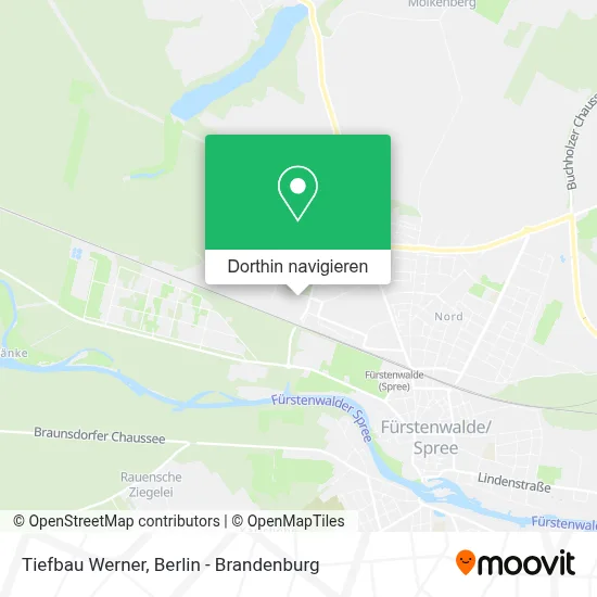 Tiefbau Werner Karte