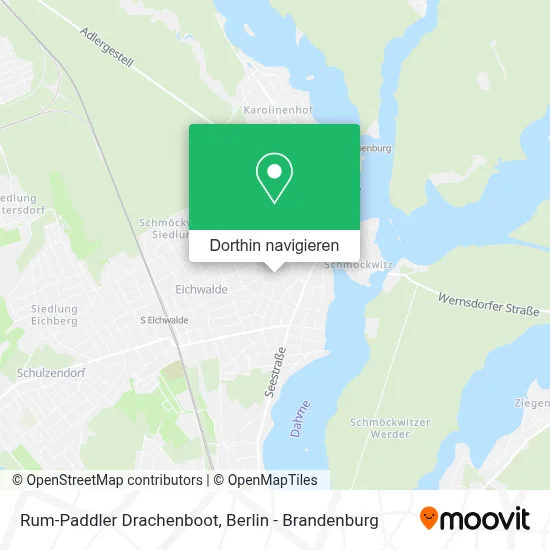 Rum-Paddler Drachenboot Karte