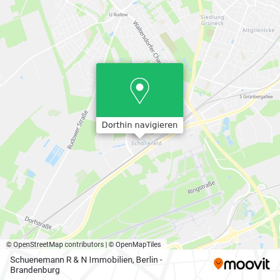 Schuenemann R & N Immobilien Karte