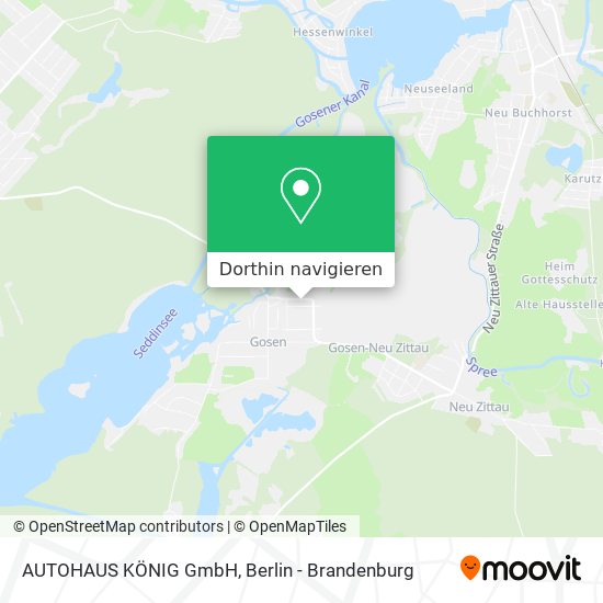 AUTOHAUS KÖNIG GmbH Karte