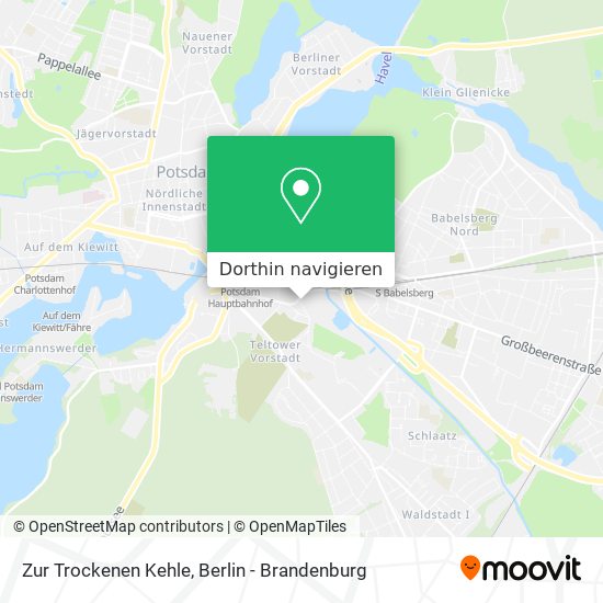 Zur Trockenen Kehle Karte