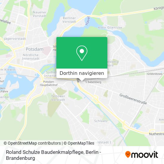 Roland Schulze Baudenkmalpflege Karte