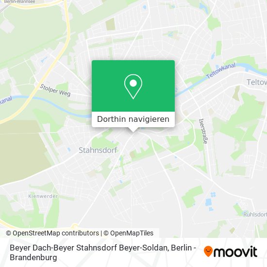 Beyer Dach-Beyer Stahnsdorf Beyer-Soldan Karte