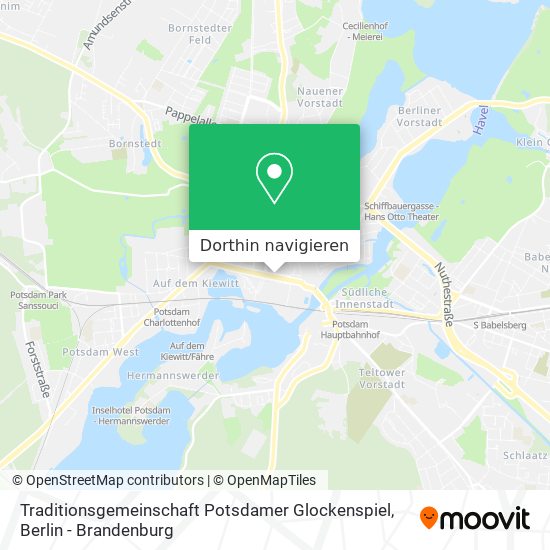 Traditionsgemeinschaft Potsdamer Glockenspiel Karte