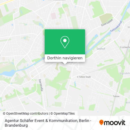 Agentur Schäfer Event & Kommunikation Karte