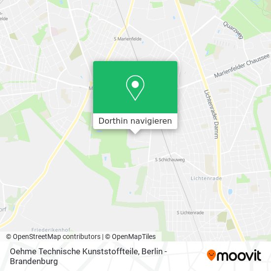 Oehme Technische Kunststoffteile Karte