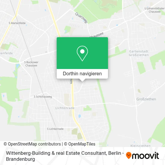 Wittenberg-Building & real Estate Consultant Karte