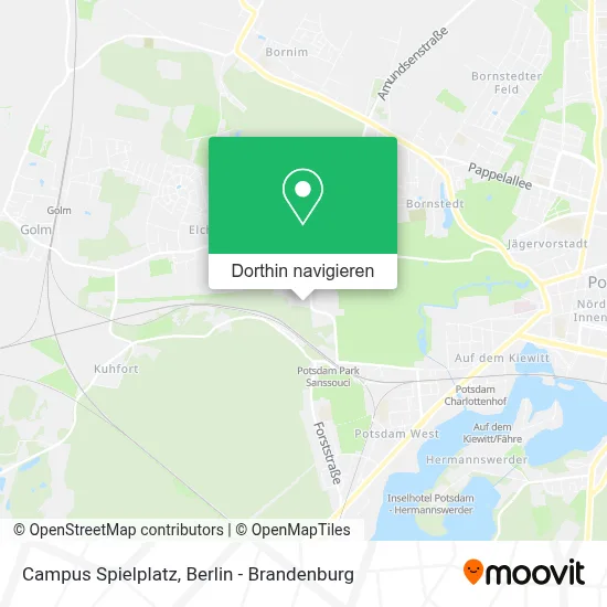 Campus Spielplatz Karte