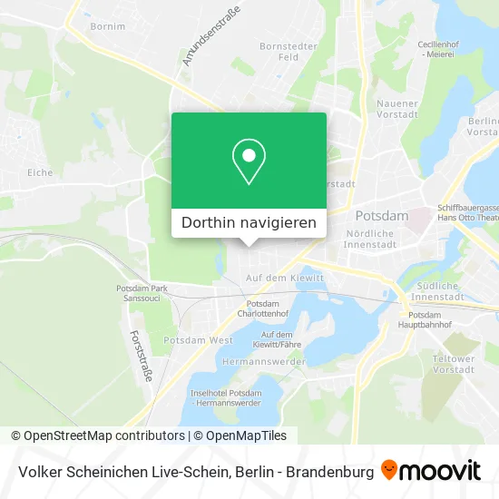 Volker Scheinichen Live-Schein Karte