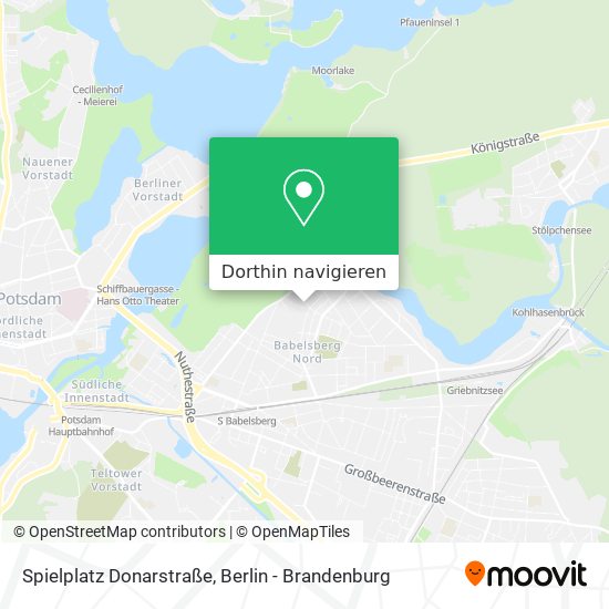 Spielplatz Donarstraße Karte