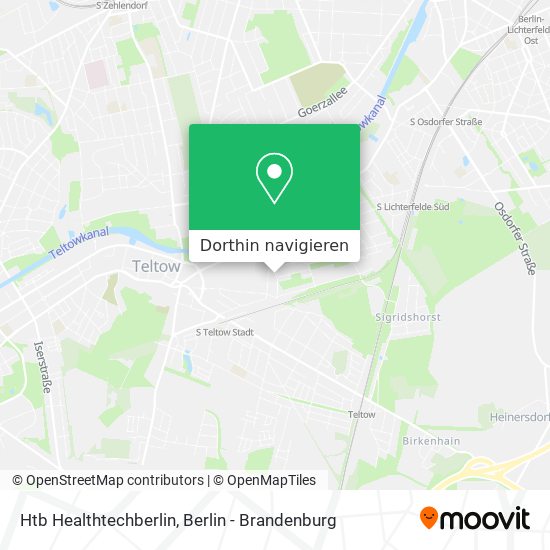 Htb Healthtechberlin Karte