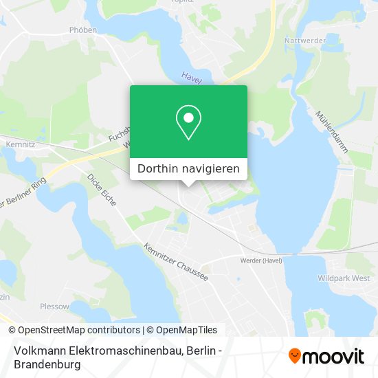 Volkmann Elektromaschinenbau Karte