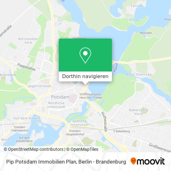 Pip Potsdam Immobilien Plan Karte