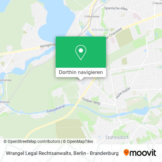 Wrangel Legal Rechtsanwalts Karte